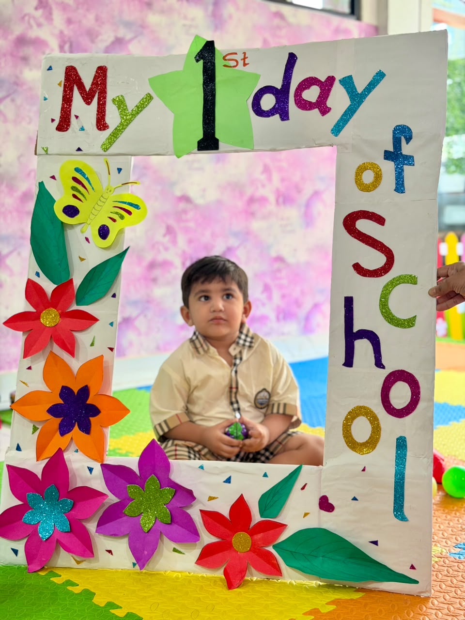 Children learning in a warm preschool environment